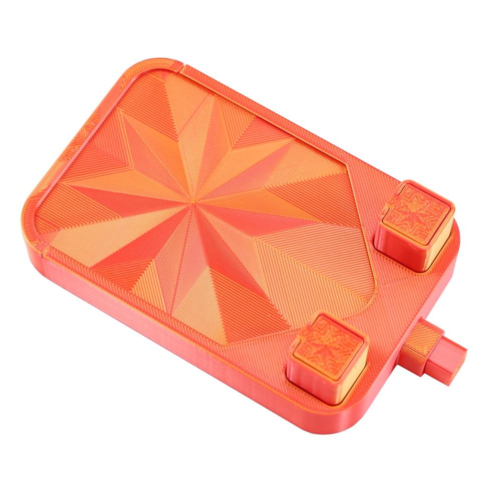 DIY Craft Diamond Painting Tray with Lid Beading Plates Storage Flip Drill Tray Multi Functional Embroidery Drill Storage Box