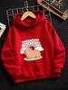 Kuscheliges Capybara Kinder Kapuzenshirt Sommer Süß Cartoon Rundhals Jungen Mädchen 3-14