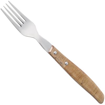 Steak Fork for Roasted Meats, Light Wood, FOREST, Length 100208 Mm