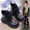 Kids Ankle Boots for Girls Autumn Kids Breathable Lining Riding Boots Non-slip Simple Kid School Outdoor Hiking Boots