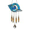 Sea Animal Sun Catcher Coastal Hanging Decoration Conch Starfish Seahorse Suncatcher for Home Windows Balcony Decor