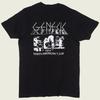 Genesis Band Black Heavy Cotton Full Size To 4XL T Shirt