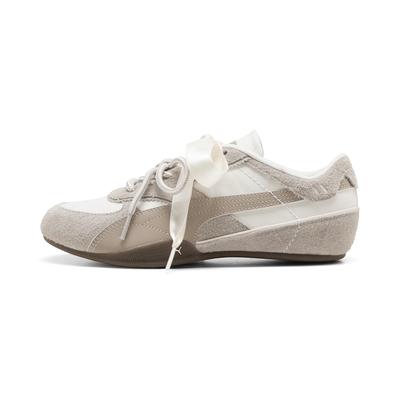 Bella Mina Bequeme Vielseitige Lifestyle Freizeitschuhe Damen Sneaker Grau Braun 407667-06