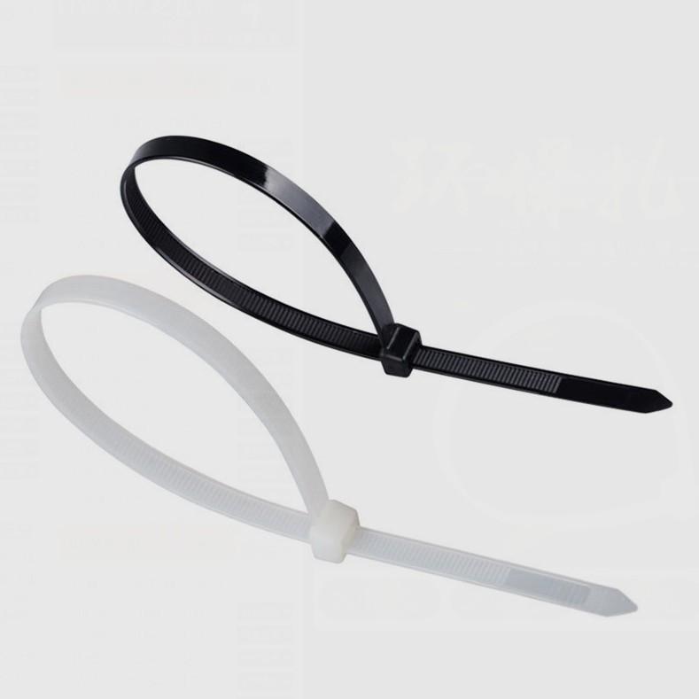 Multi-Size Self-Locking Nylon Cable Ties: Colored Plastic Straps for Binding and Bundling
