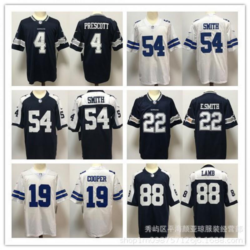 NFL Dallas Cowboys Legend Embroidered Football Jersey Men Women Winter Sports Fan Apparel