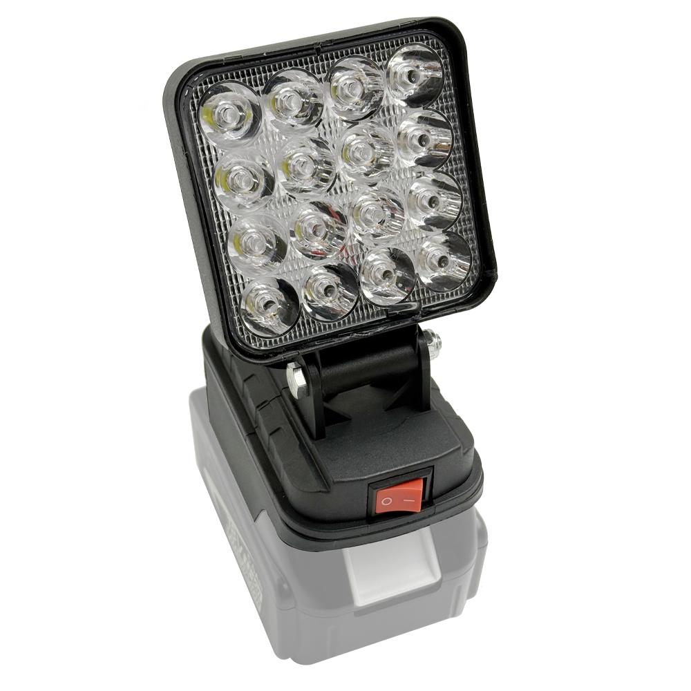 For Makita 18V Li-ion Battery Accessory BL1830 LED Work Lamp Light Torch Flashlight Lantern Camping Emergency Lighting BL1430