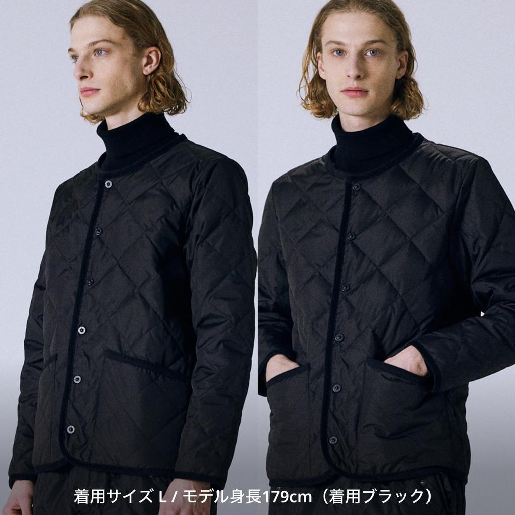 Taion Down Cardigan 104CI Black