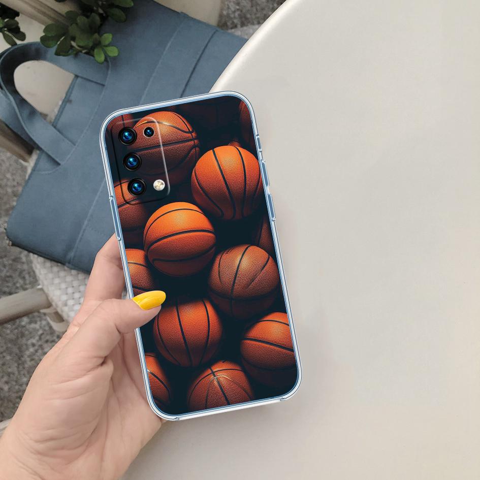 MY2 Basketball Art Shoot Soft Shell Transparent Phone Case for Motorola Moto G7 G8 G9 G84 G85 G73 G24 G15 Z2 Play Power Plus
