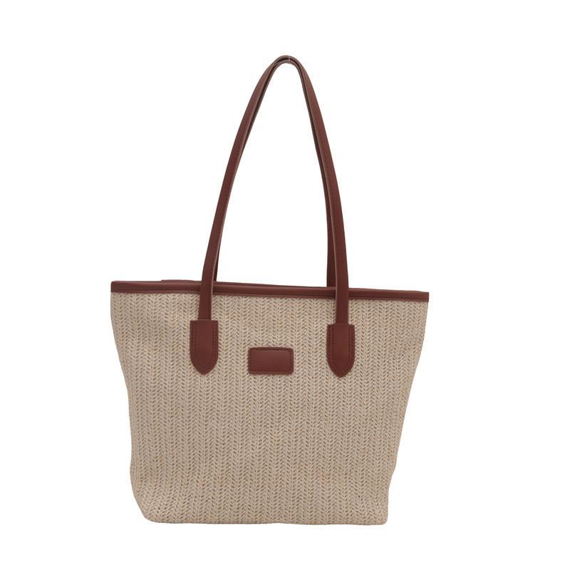 Chic And Sweet Woven Straw Handbag In Multiple Colors Ideal For Casual Use