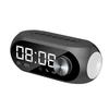 Functional Bluetooth-compatible Sound Box With 360°Output Digital Clock FM Radio Multiple Playbacks For Entertainment