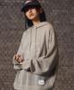 FILLUMINATE Symbol Mesh Hoodie Knit - Beige