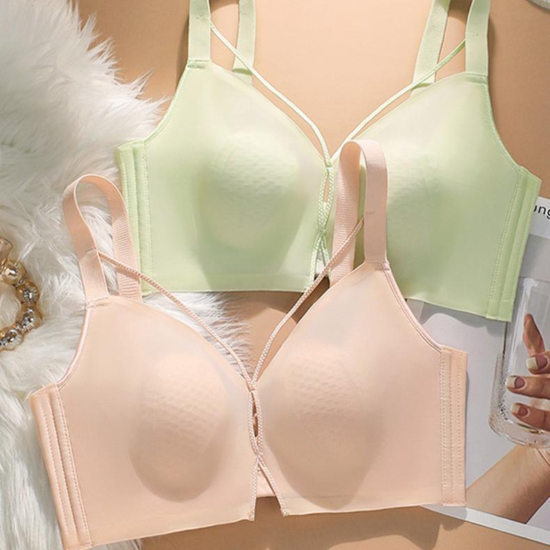 Hasenohren-Dessous für Sommerfrauen, dünne und nahtlose Kollektion mit Anti-Erschlaffungs- und Raff-BH, sexy
