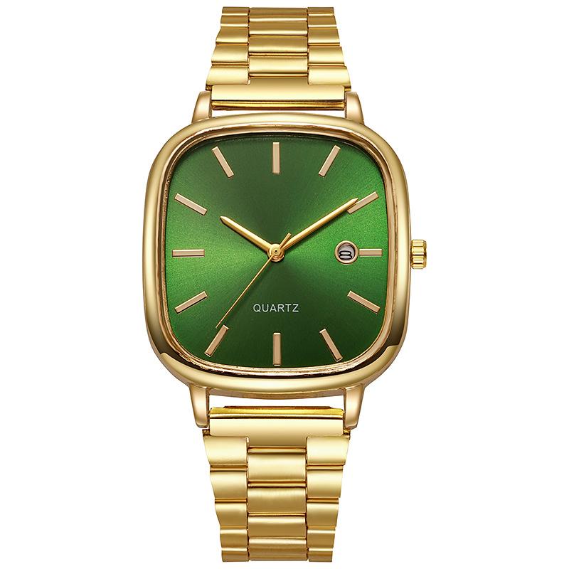 Fashion Square Men Calendar Quartz Watch Simple Men's Wristwatches Business Watches Top Brand Gifts Clock