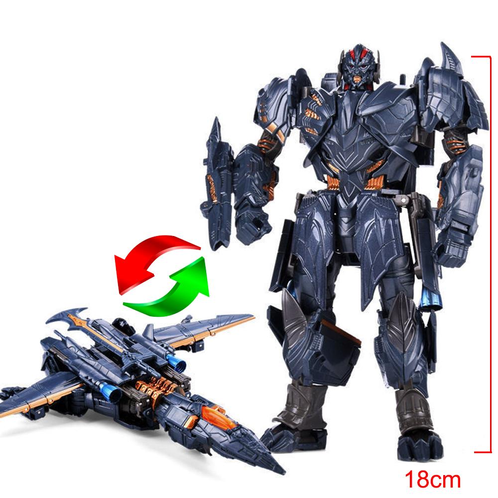 Transformation Toys Galvatron AOYI BMB H6001-2 18cm Decepticon Beast Wars Alloy Anime Action Figure Car Aircraft Model Boy Gifts