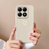 Cover For Xiaomi 14T 5G Case Fashion Love Heart Pattern Funda Shockproof Soft Silicone Phone Bags For Xiaomi 14T Pro Bumper Capa