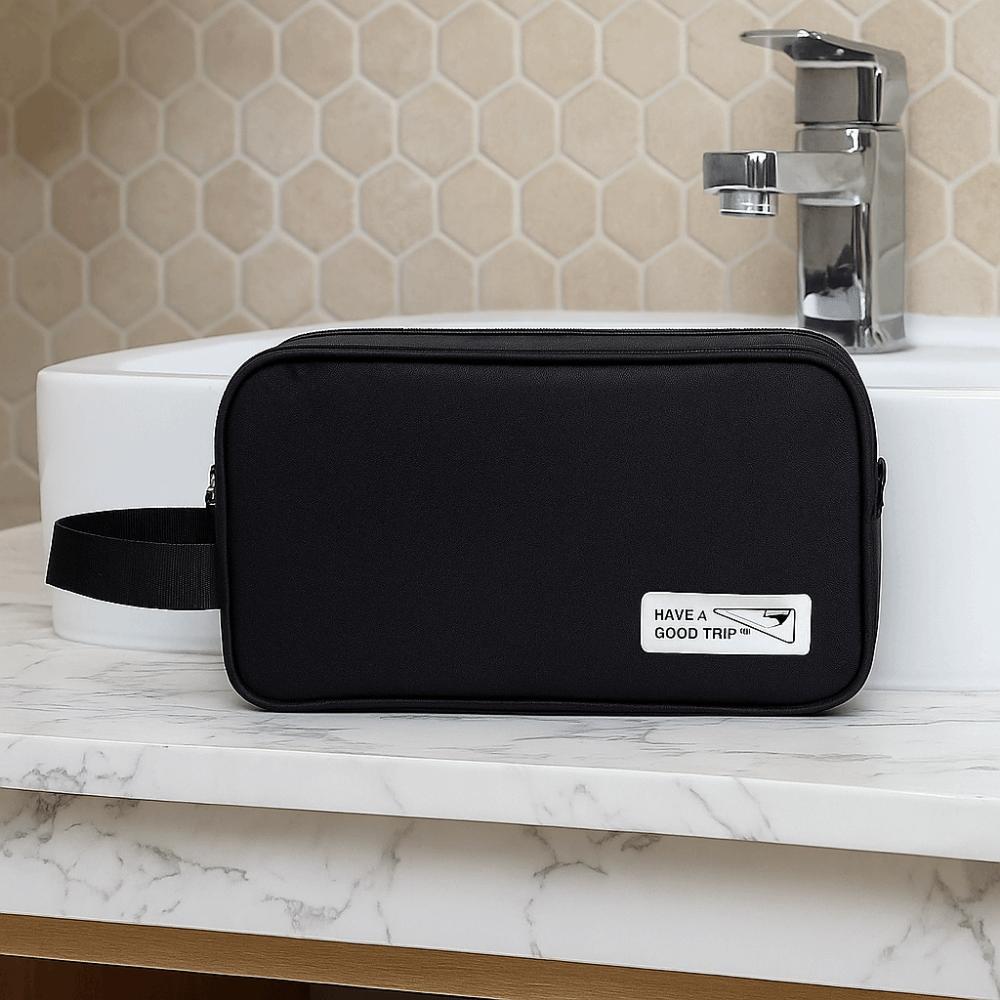 Large Capacity Travel Makeup Bag Dry Wet Separation Beauty Wash Pouch  Bathroom Organizer