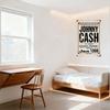 Vintage Johnny Cash Folsom Prison Konzert Metallblechschild Retro Abgenutzte Wanddekoration für Bar Pub Haus Café
