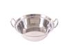Manyo Made In Japan IH Compatible Stainless Steel Pot 30cm Set EX00412A Silver Color (Pot)/Natural (Seiro)