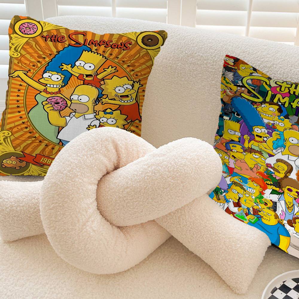 Cartoon T-The Cool S-Simpsons Pillowcases Home Bedding Decorative Pillow Cover Wedding Super Soft Pillow Case