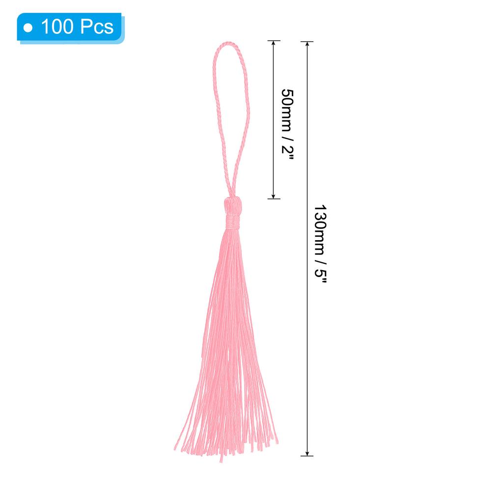 10/100Pcs Blank Sublimation Metal Bookmark Rectangle Book Marks Page Markers Mini Handmade Bookmark Tassels for Book Lover Gifts