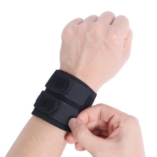 Yousheng Sports Wrist Compression Strap for Men Women, Breathable Adjustable Wrist Support Wrap, Sprain Prevention Basketball Fitness Wrist Brace