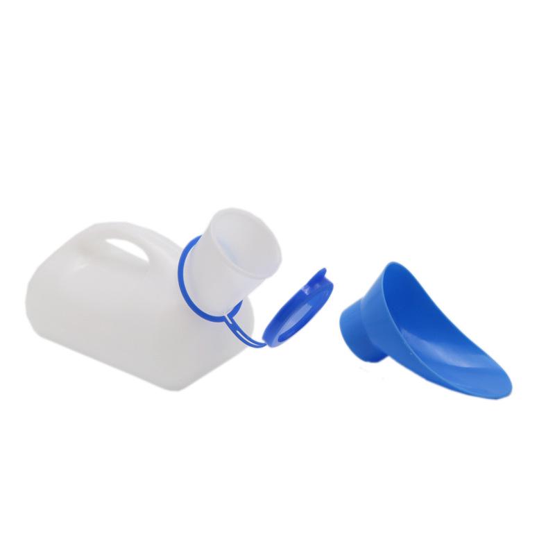 Unisex 1000ml PE Průsvitná močová láhev s vysokoteplotní dezinfekcí a ženským rozhraním