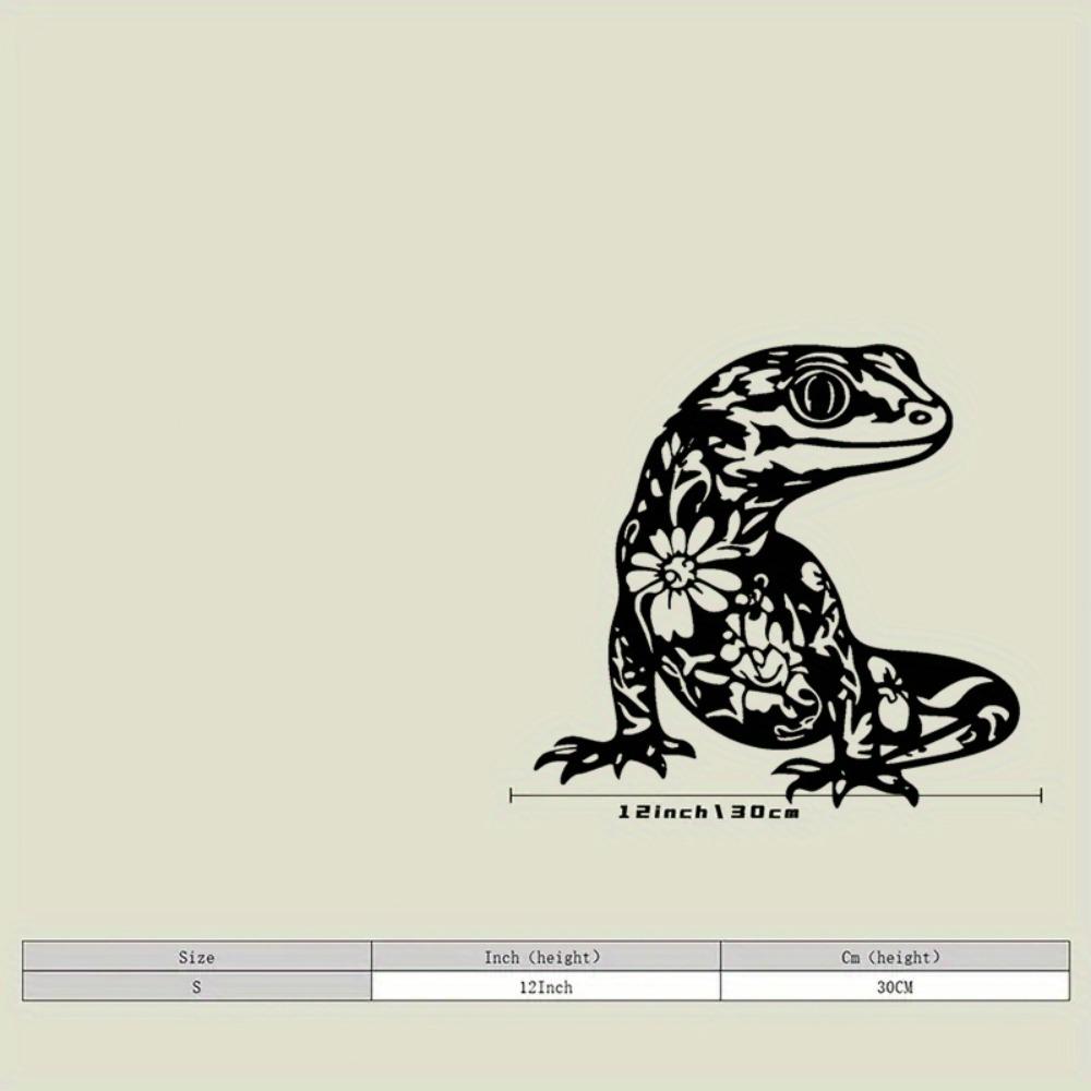

Metal Wall Art Frog with Flowers Black White Sculpture Unique Botanical Garden Spring Festival Decor for Quirky Charming Space Gift for Garden Lovers S/30cm/12inch