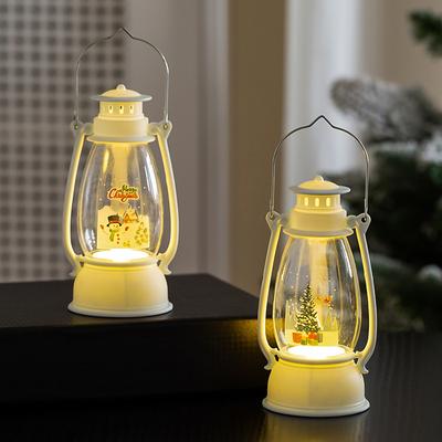 Weihnachtsdekorationen Beleuchtete Laternen Schaufensterdekorationen Dekorative Requisiten Atmosphäre- und Nachtlichter