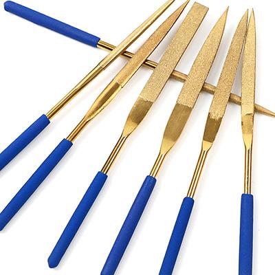 Diamond Files with Titanium Coating