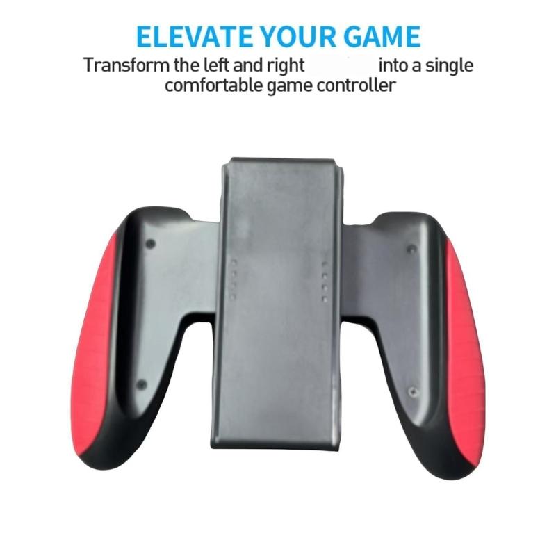 Ergonomic Gaming Grip For Secure  Connection Enhances Control Precisions Portable Design Comfortable Handheld Experience