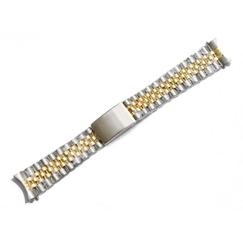 

Оригинальные запчасти Import King, совместимые с Rolex, для мужских часов Datejust, браслет Jubilee послепродажного обслуживания, нержавеющая сталь, двухцветный желтое золото