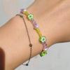 L’OMBRILLANT La Vie En Rose Armband-Set (GRÜN)
