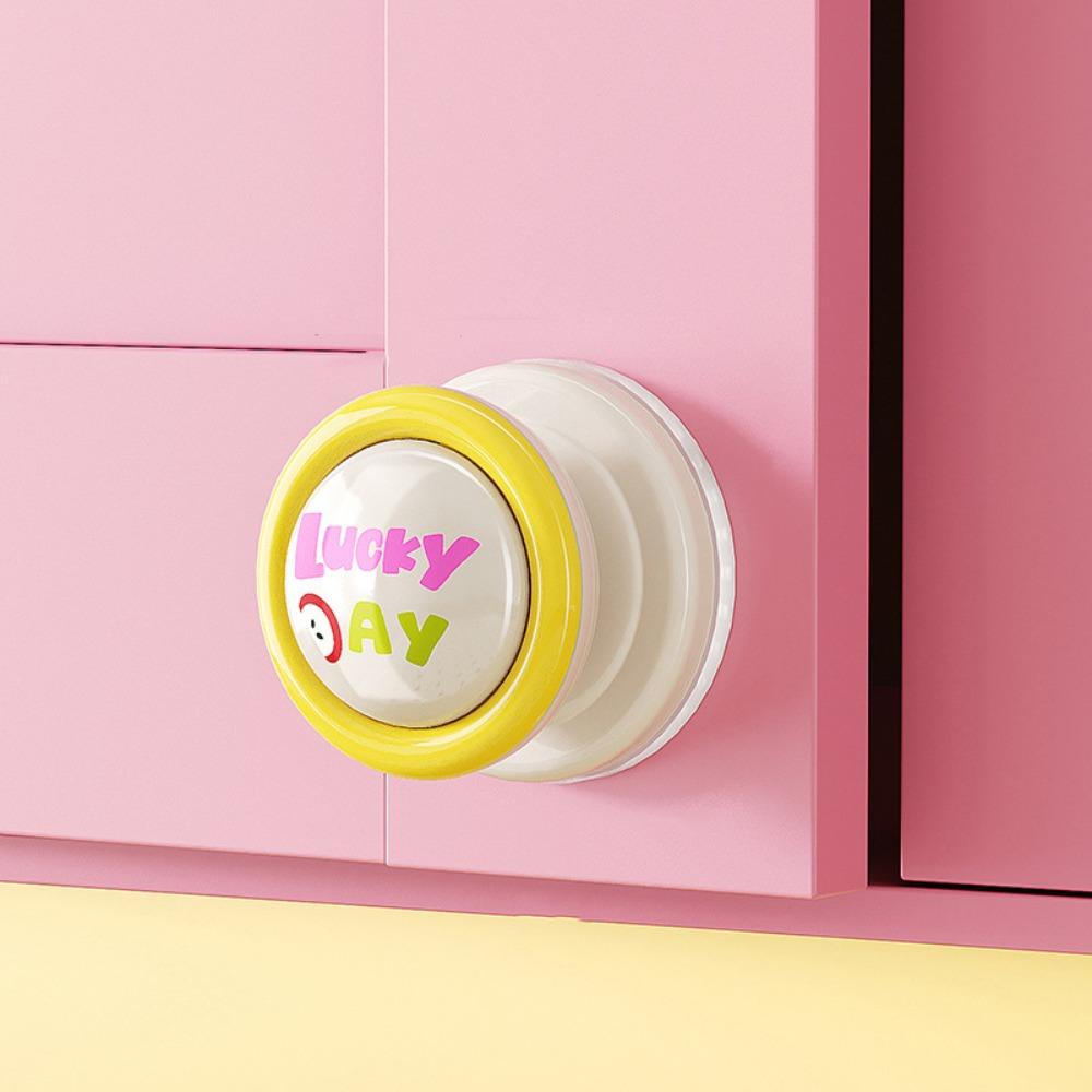 

Strong Load-bearing Capacity Suction Cup Puller Movable Drawer Pull Handles Sucker Handle Drawer жёлтый