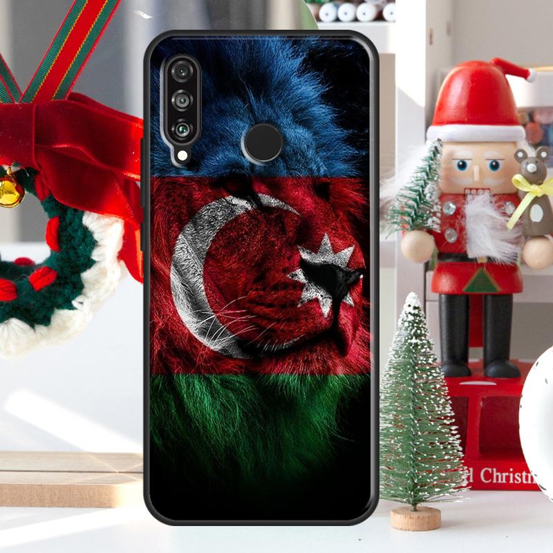 Azerbaijan Buta Flag For Huawei Nova 9 10 SE 11 Pro Y60 Y70 Y90 Y61 Y91 Y72 Y73 12i 11i 8i P20 P30 P40 Lite Case