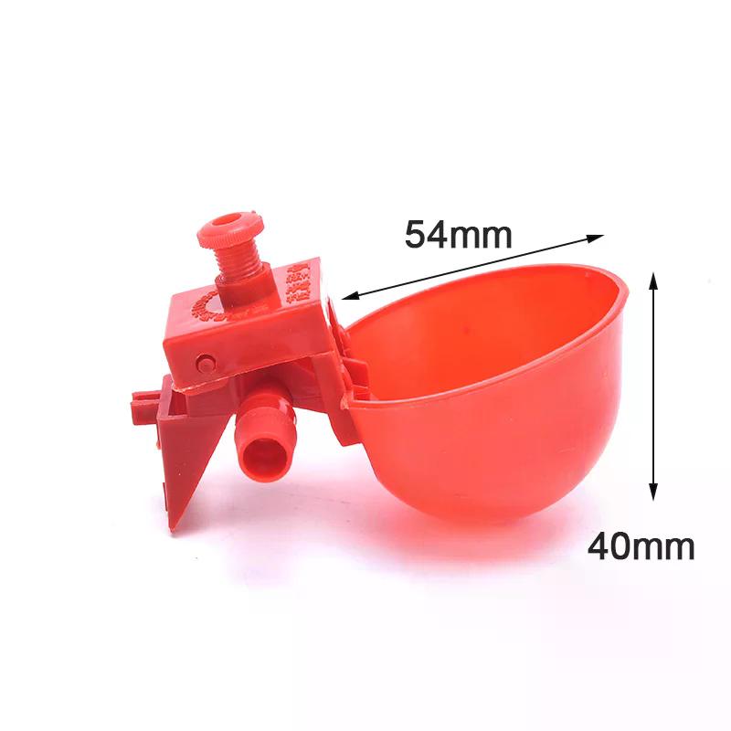 5Pcs Poultry Chicken Automatic Feeder Drinker Coop Bird Water Drinking Cups