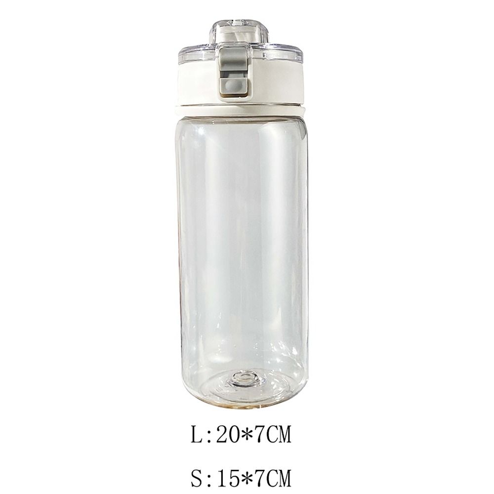 INS Style 401-500ml Sport Drink Bottle Leakproof Color-changing Juice Lemon Bottle Transparent Drinking Cup for Student Kids