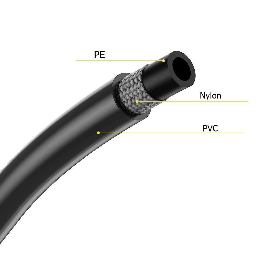 Vysotlaková hadice pro Karcher K2-K7 s výstupní spojkou ze slitiny hliníku