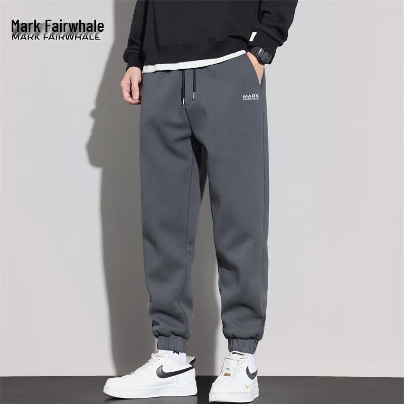MARK FAIRWHALE Men s Casual Loose Fit Tapered Sweatpants 2XL