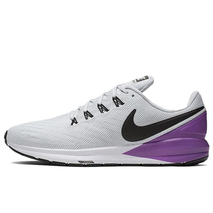 Nike Air Zoom Structure 22  Grey Purple  Men s AA1636-009 EU 42.5