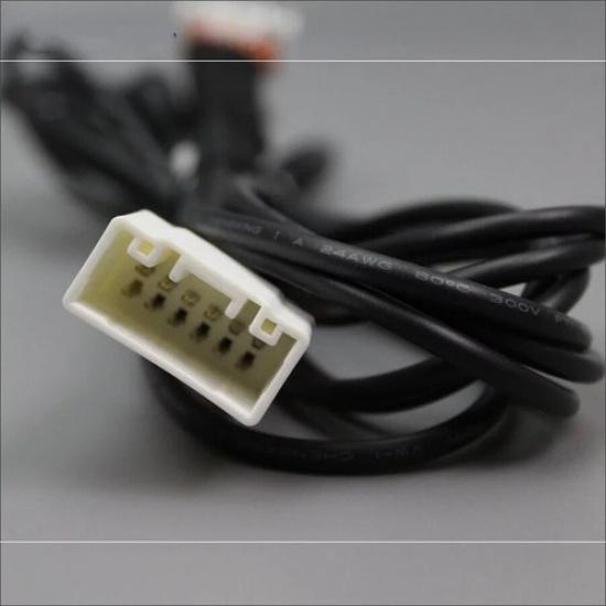 12 Pin Backup Camera Wiring Cable Adapter RCA Plug For Mazda 3 Axela 2014-2017