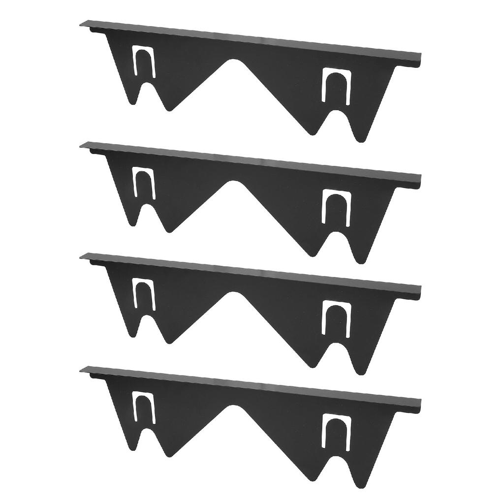 4Pcs Stove Counter Gap Cover Stainless Steel 13.8 To 27.6in Adjustable Length Stove Gap Filler