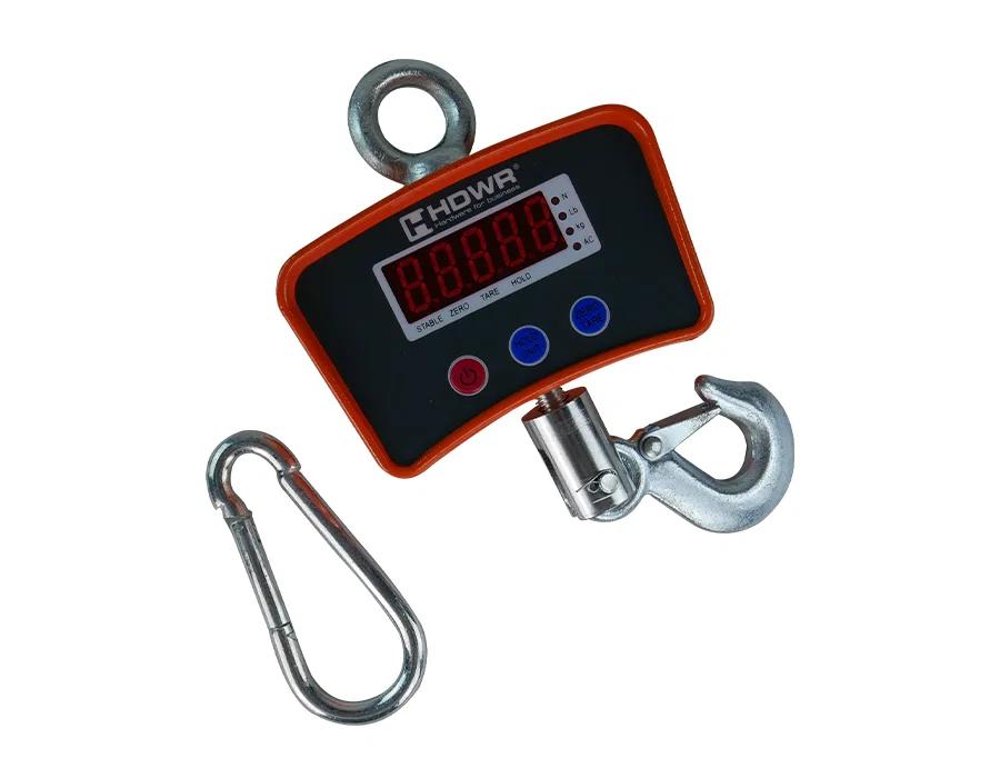 Waga Elektroniczna Hakowa 1T 1000 Kg, Waga Na Hak, Waga Przemysłowa, Z Wyświetlaczem Wagpro H1000