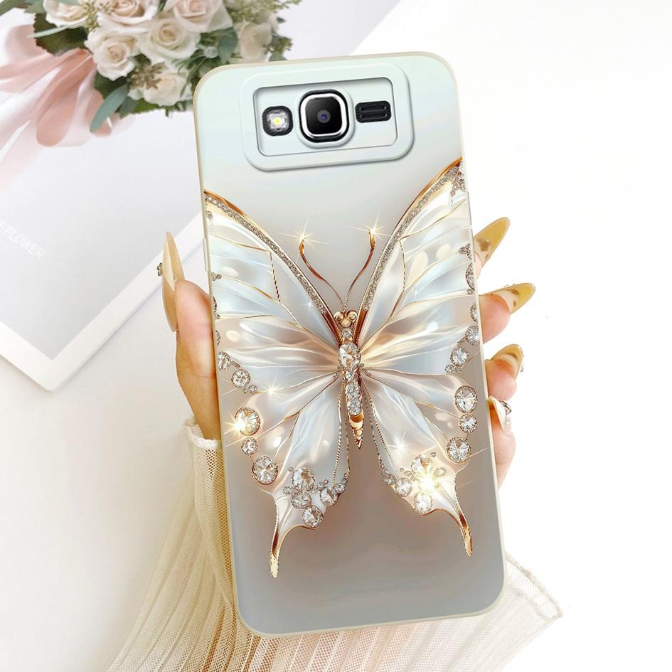 For Samsung Galaxy J2 Prime Case Cute Cartoon Cat Shockproof Silicone Soft Cover For Samsung J5 Prime On5 2016 G570 G570F Fundas