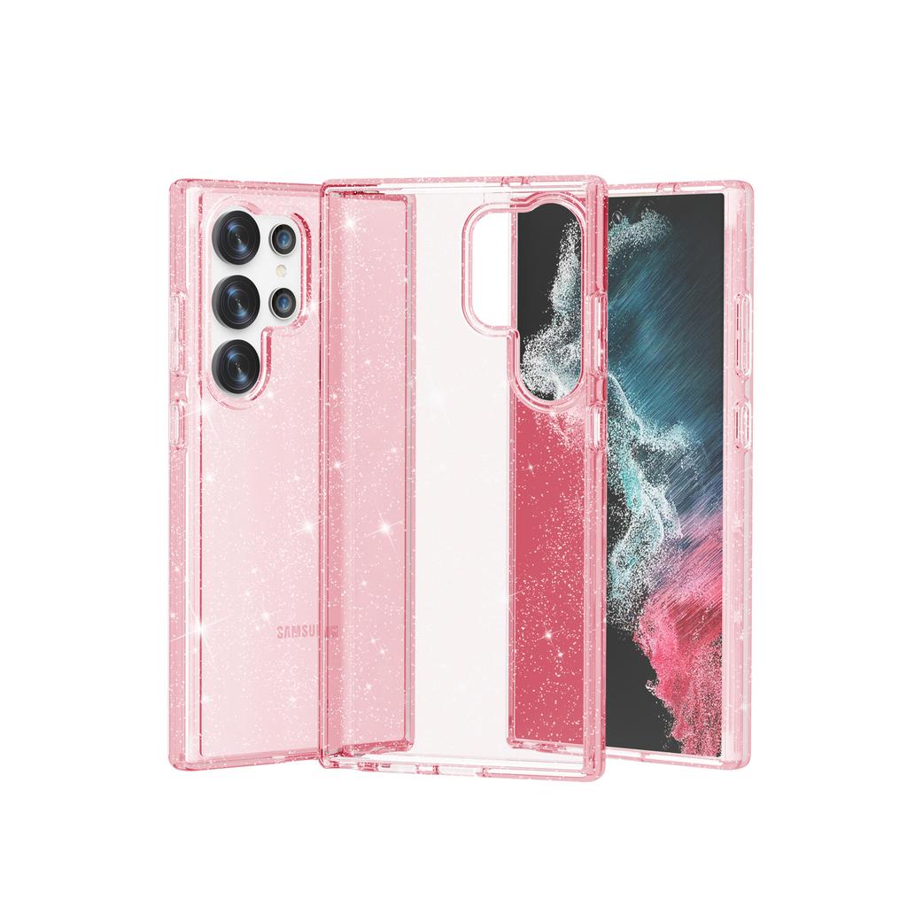 2025 new Samsung S24 Ultra transparent magnetic mobile phone case is suitable for Terminator magsafe anti-drop case