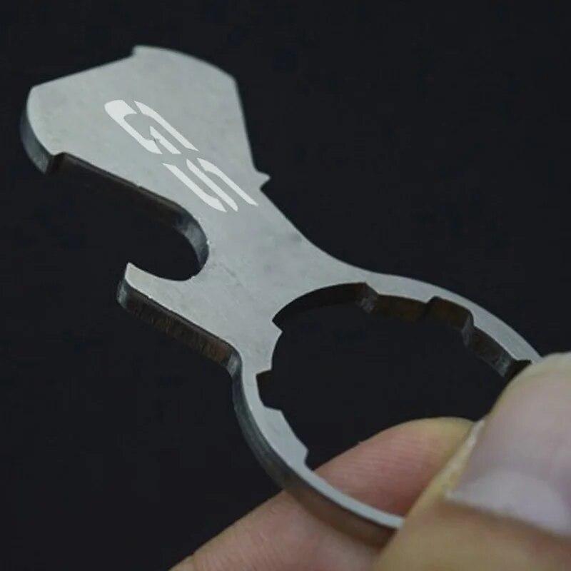 Black, Silver Applicable for BMW R1200GS LC Adventure Motor Motorcycle Oil Cap Removal Nut Installation Wrench Tool