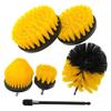 Electric Scrubber Grill Brush Kit 2/3.5/4'' Power Cleaning Brush For Car Bathroom Floor, Tub Shower Grout Nylon Attachments