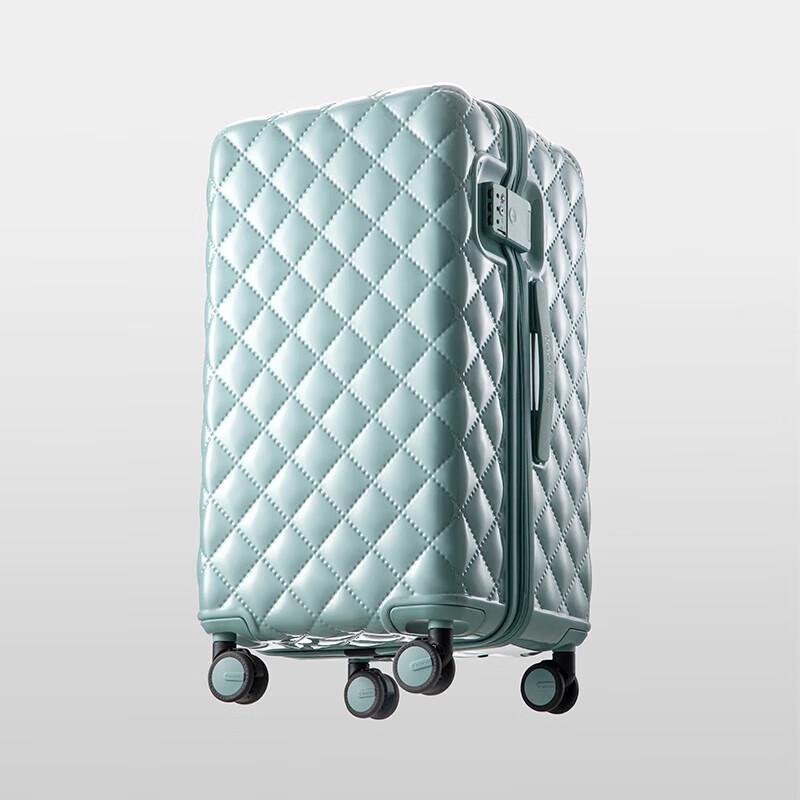 Rockland Diamond Pattern Hardside Spinner Luggage