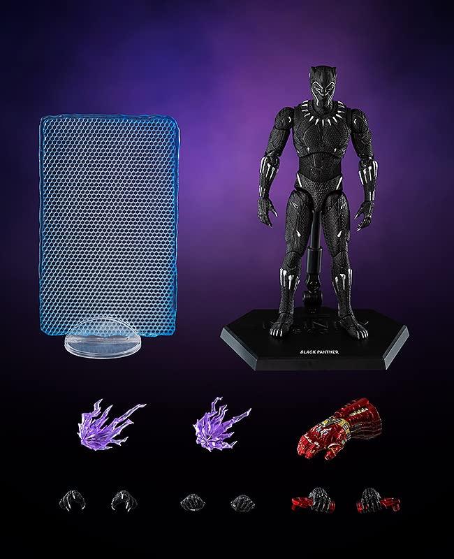 Marvel Studios The Infinity Saga DLX Black Panther 1/12 Scale ABS, PVC, and Zinc Alloy Painted Action Figure