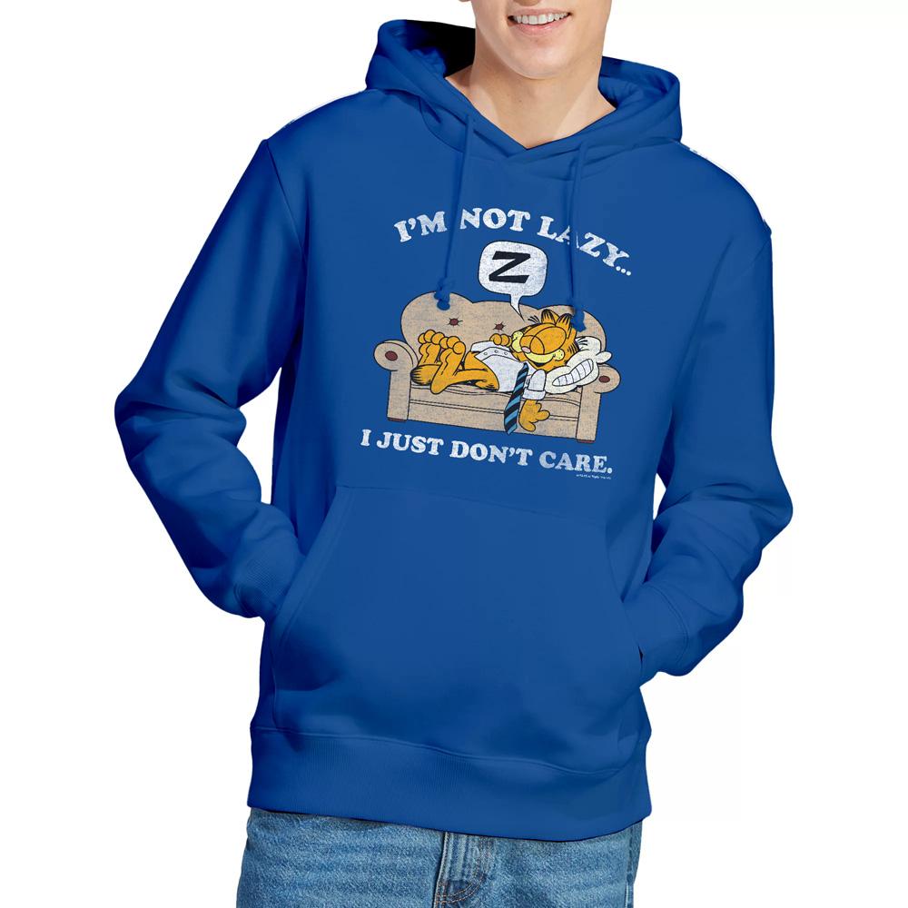 Garfield Mens Not Lazy Hoodie