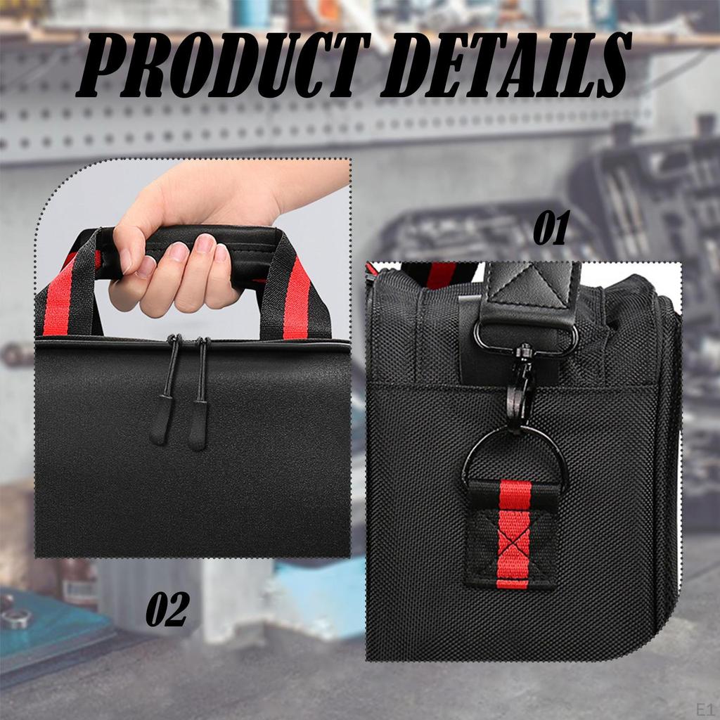 Сумка для хранения инструментов из волокна, утилитарный органайзер, садоводство, электрики, садовники, прокладка кабелей